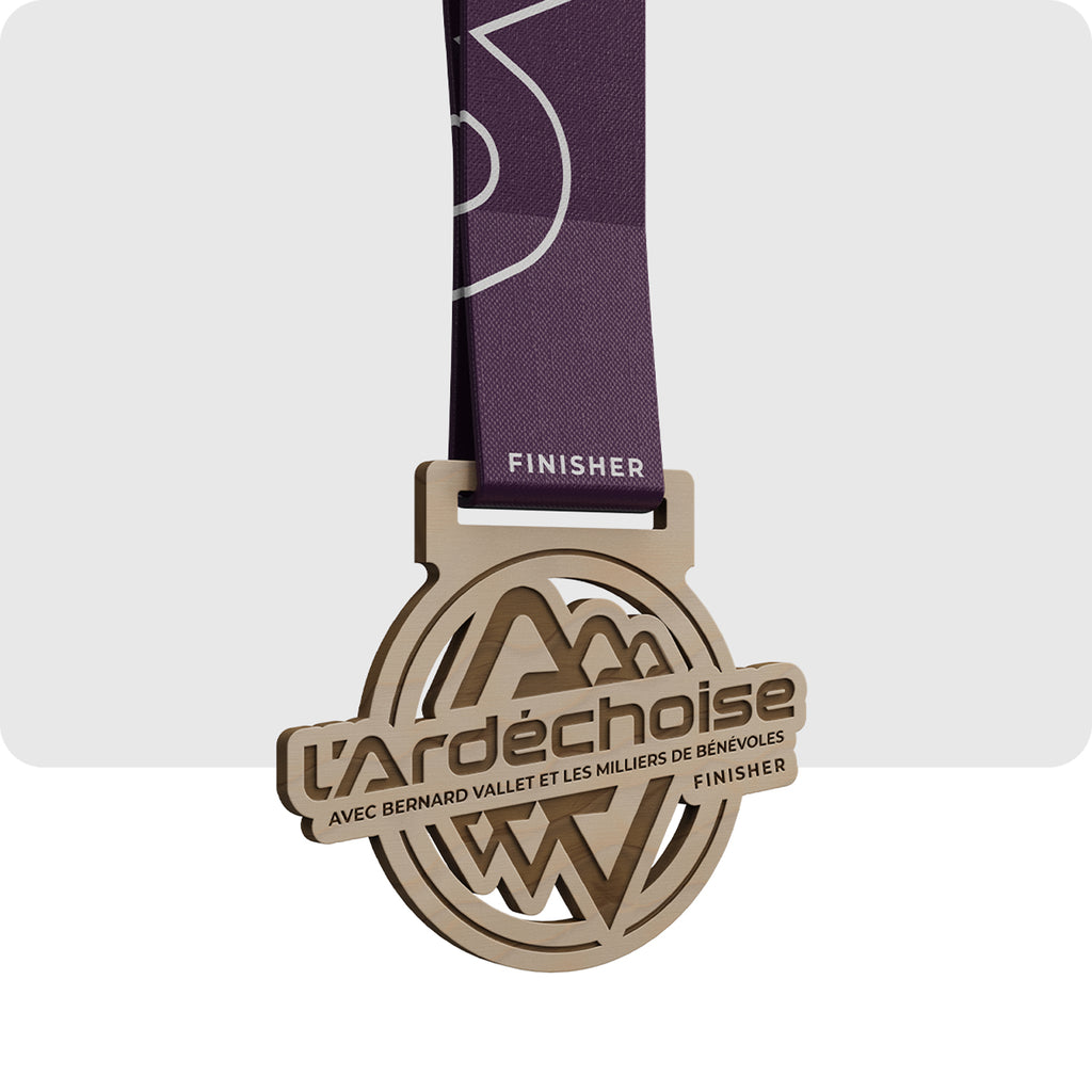 Médaille_en_bois_l'Ardéchoise