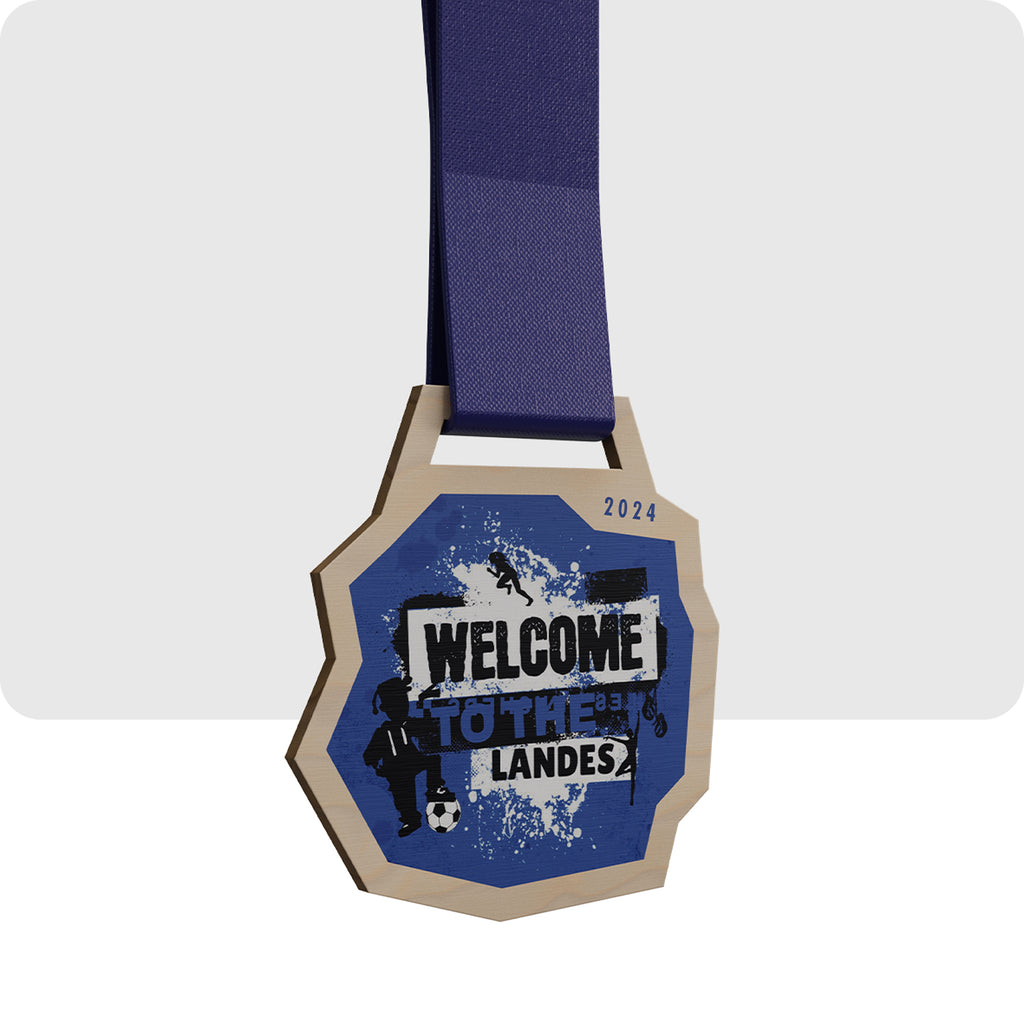 Médaille_en_bois_welcome_to_the_landes